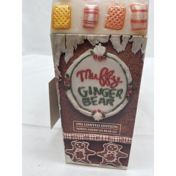 Muffy VanderBear Ginger Bear NABCO 1992 Limited Edition 8” Plush Stuffed Animal - Picture 13 of 16